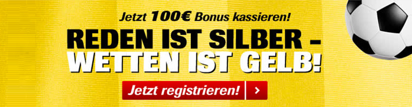 Bild für Interwetten: 100% Bonus bis zu 100€